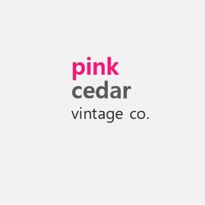 Welcome to pink cedar vintage co.!